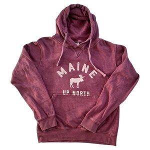 Maine “Up North” Hooded Sweatshirt – Size Large